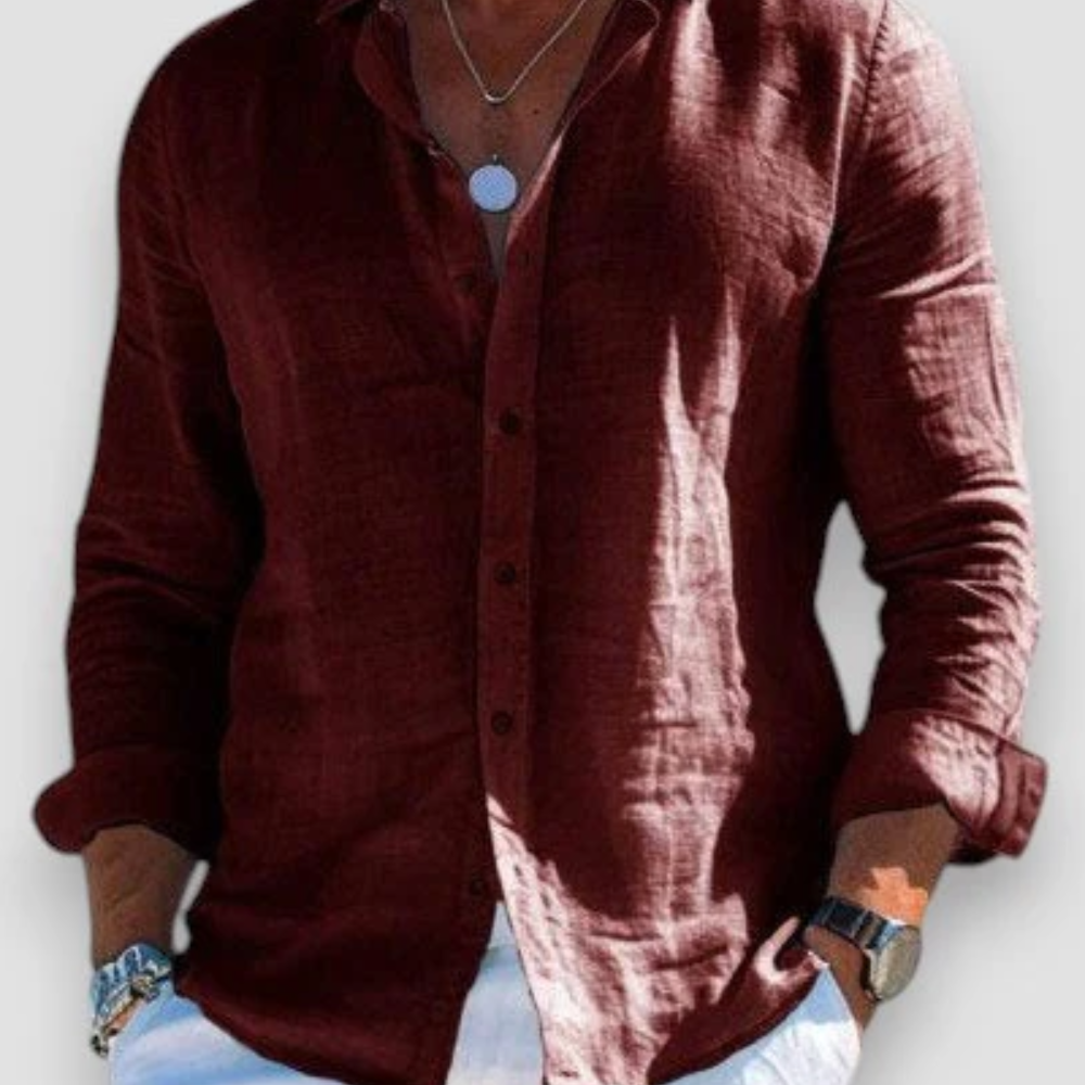 Simeon - Camisa de verano para hombre