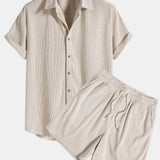 Conjunto de pantalones con cordón Azrael para hombres