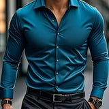 Lenoir | Camisa elegante de manga larga con botones