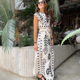 CAMILLA™ - Conjunto estampado Top y Falda