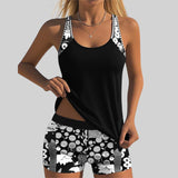 Manny - Bañador tank top estampado boxer