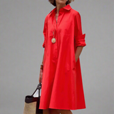 SANDRINE™ - Vestido Polo Casual y Elegante