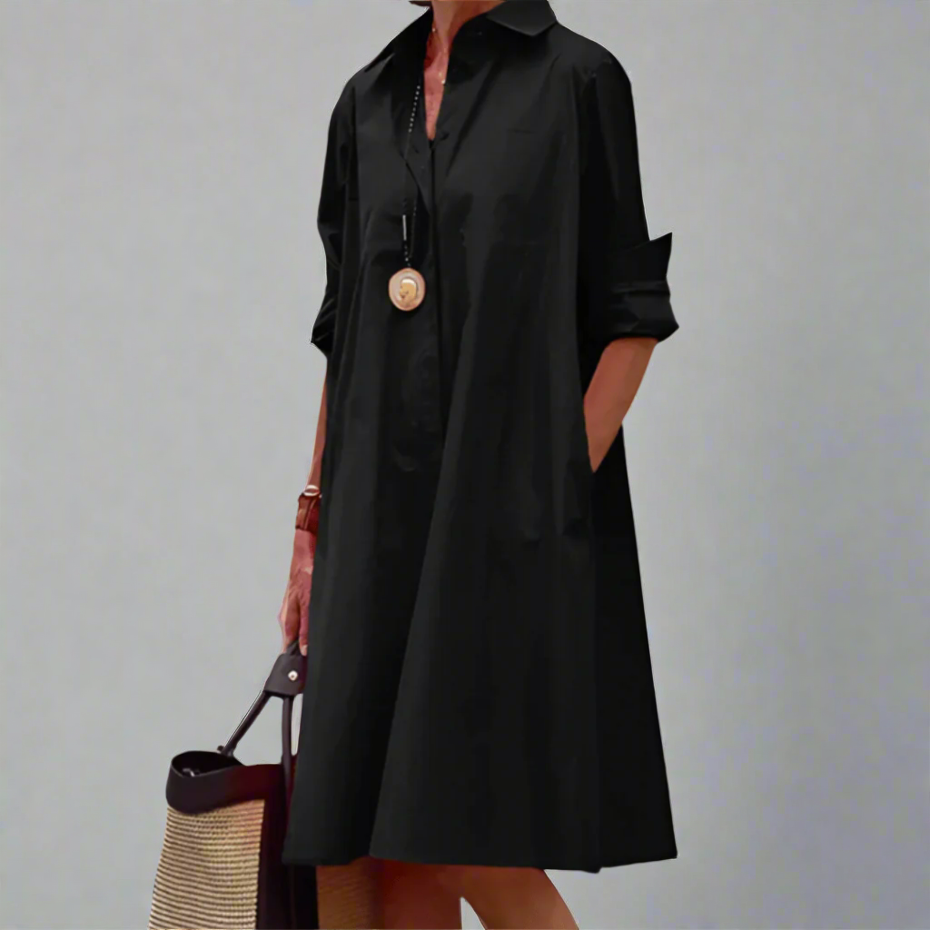 SANDRINE™ - Vestido Polo Casual y Elegante