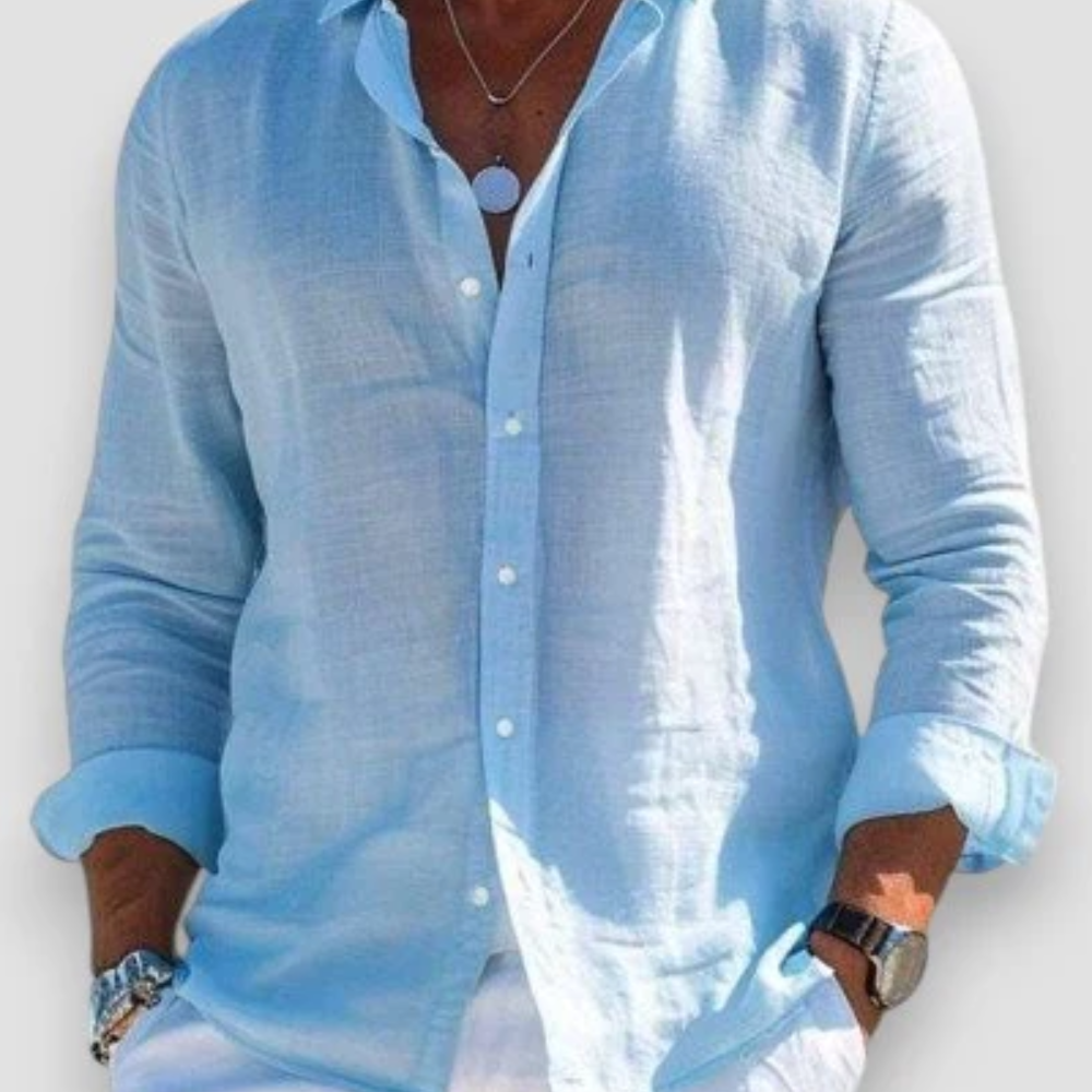 Simeon - Camisa de verano para hombre