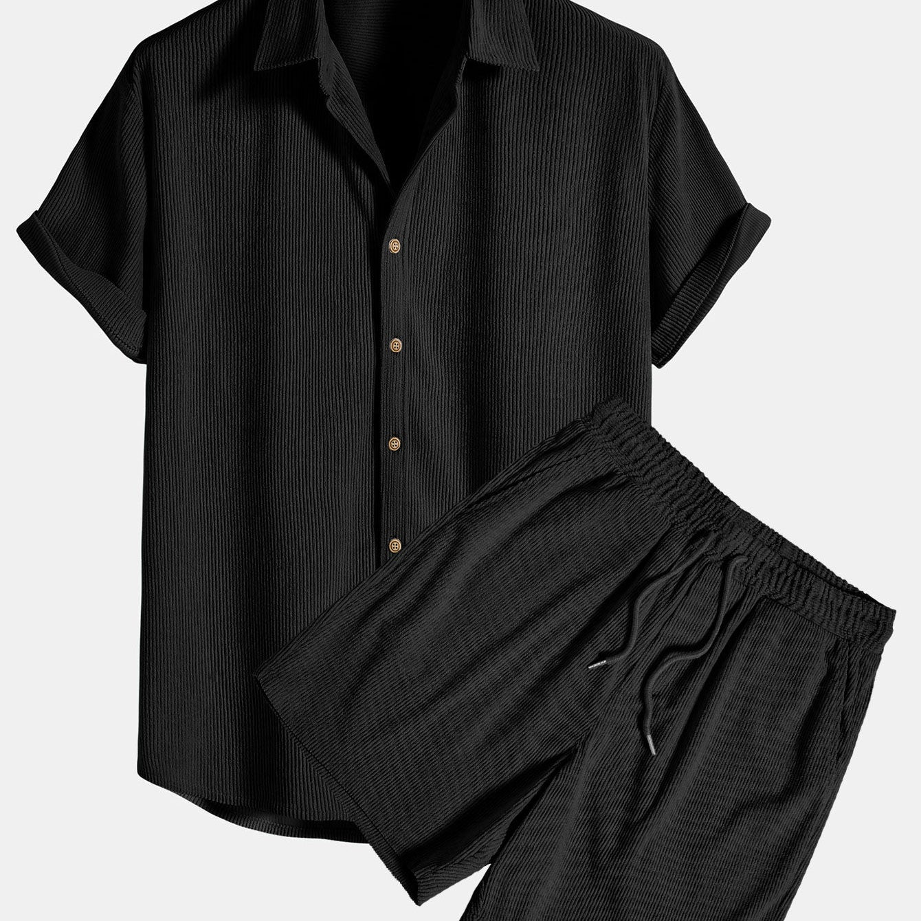 Conjunto de pantalones con cordón Azrael para hombres