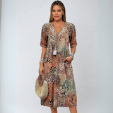 FATIMA™ - Bata con Flores