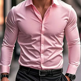 Lenoir | Camisa elegante de manga larga con botones