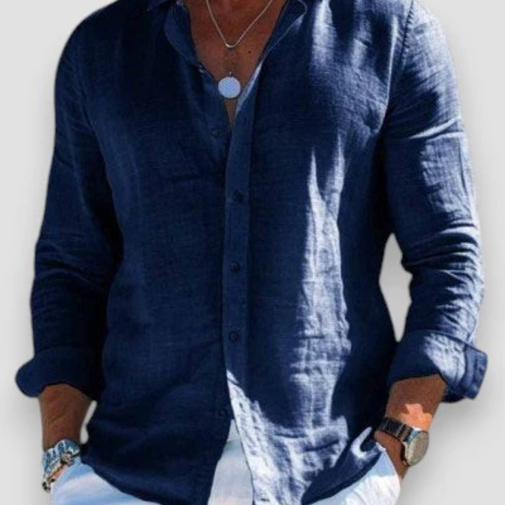Simeon - Camisa de verano para hombre