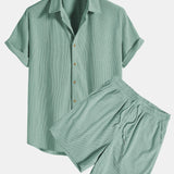 Conjunto de pantalones con cordón Azrael para hombres