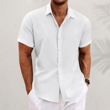Lenoir - Camisa clásica de lino