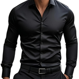 Lenoir | Camisa elegante de manga larga con botones