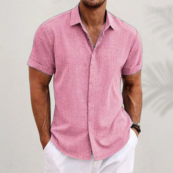 Lenoir - Camisa clásica de lino