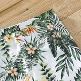 Plant Flounce Plumeria Family Matching Swimsuit