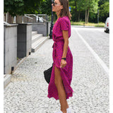 SUZANNE™ - Vestido elegante con escote en V
