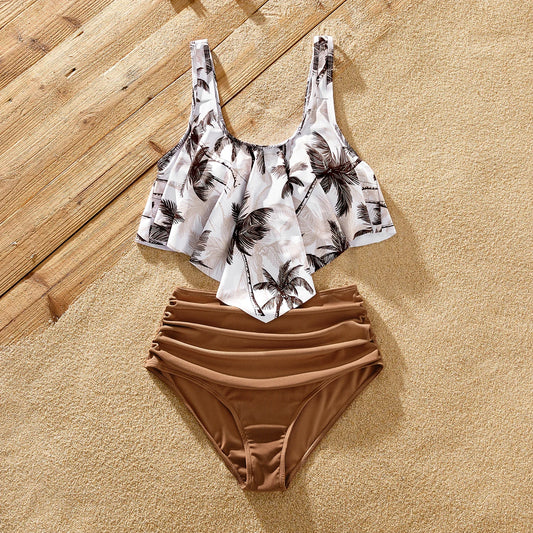 Coconut Tree Family Matching Swimsuit