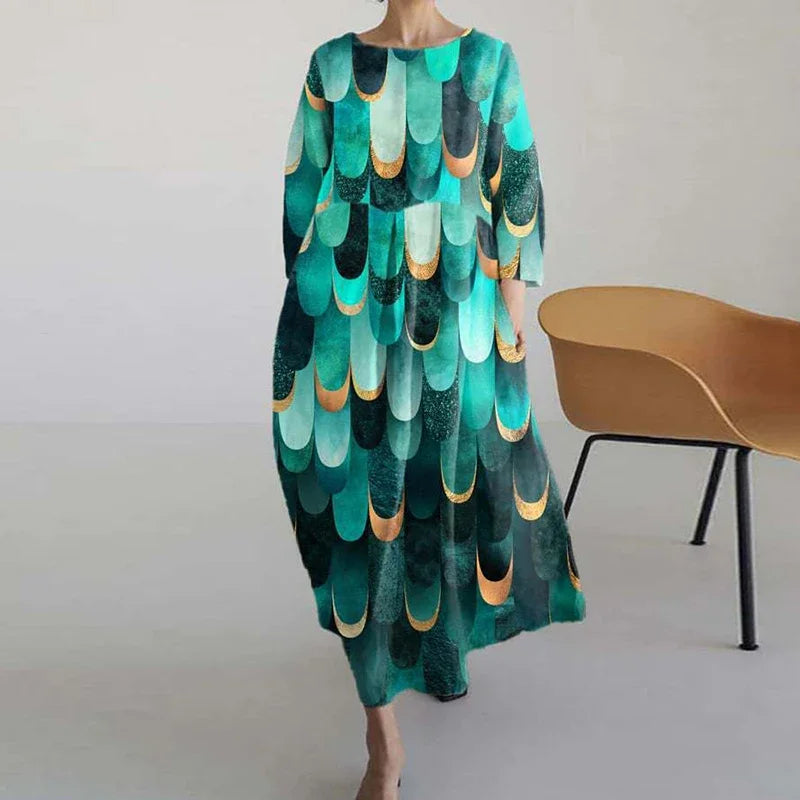 ANNE™ - Vestido de Malla con Escote en V