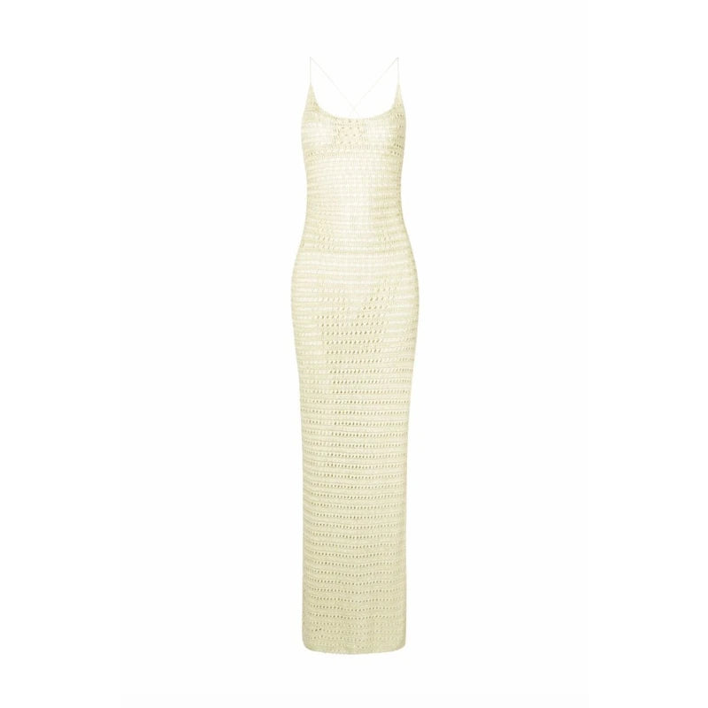 BORD l Robe longue au crochet, Robe de plage