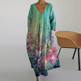 ANNE™ - Vestido de Malla con Escote en V