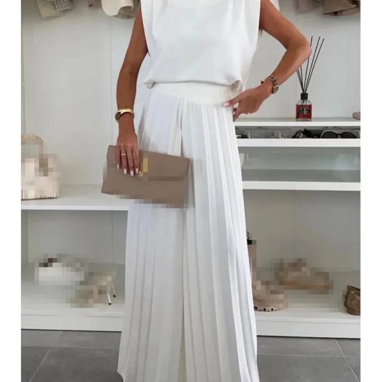 MARUJA™ - Conjunto de top y pantalón