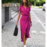 SUZANNE™ - Vestido elegante con escote en V