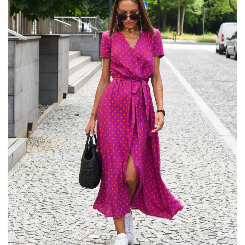 SUZANNE™ - Vestido elegante con escote en V