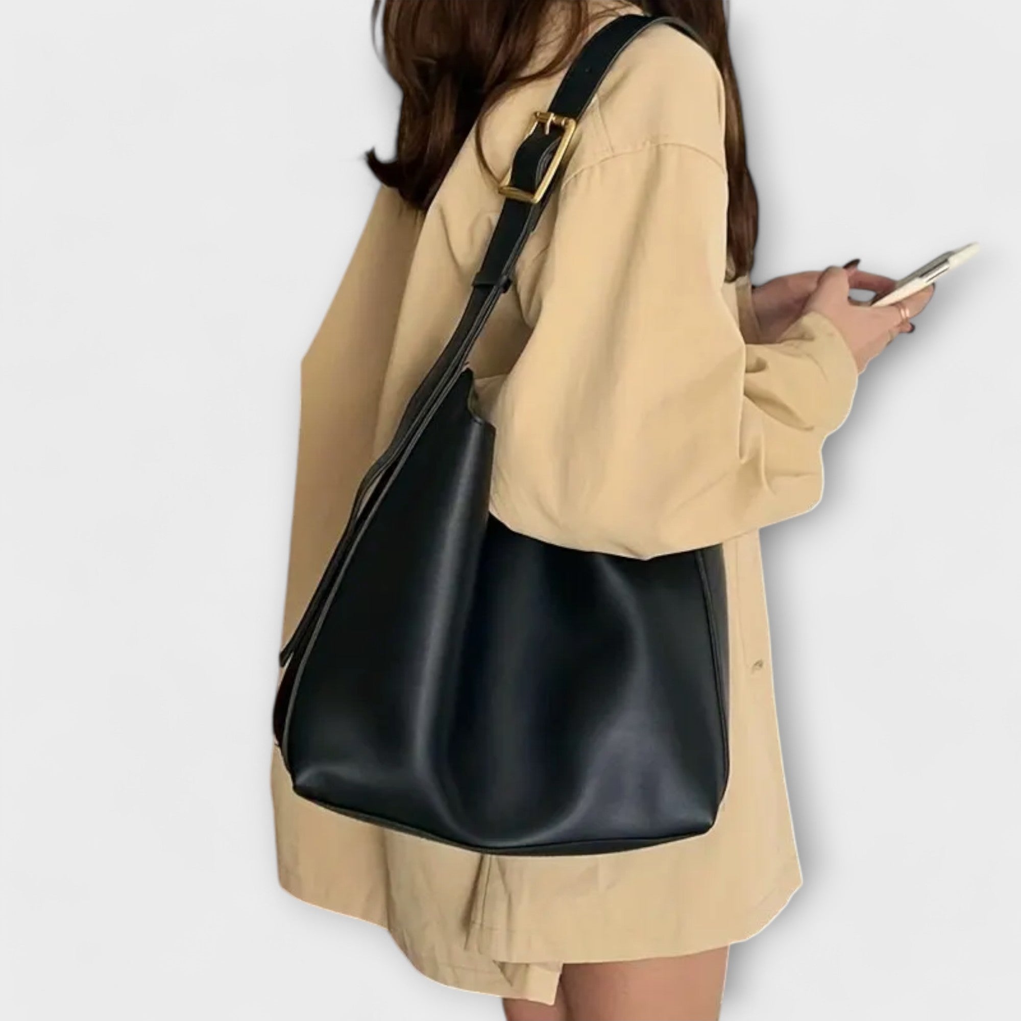 Lora – Elegante bolso de hombro de cuero