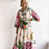 DORTHE™ - Elegante vestido largo italiano