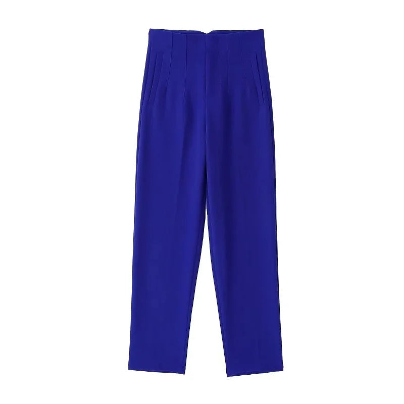 Morgana | Pantalón de oficina de talle alto