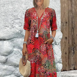 FATIMA™ - Bata con Flores