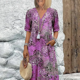 FATIMA™ - Bata con Flores