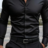 Lenoir | Camisa elegante de manga larga con botones