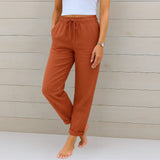 Ellaine | Pantalón de lino stretch