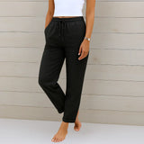 Ellaine | Pantalón de lino stretch