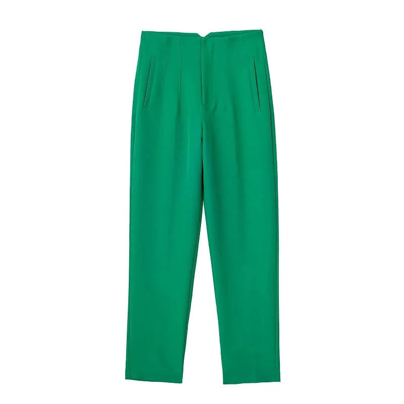 Morgana | Pantalón de oficina de talle alto