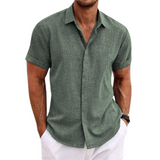 Lenoir - Camisa clásica de lino