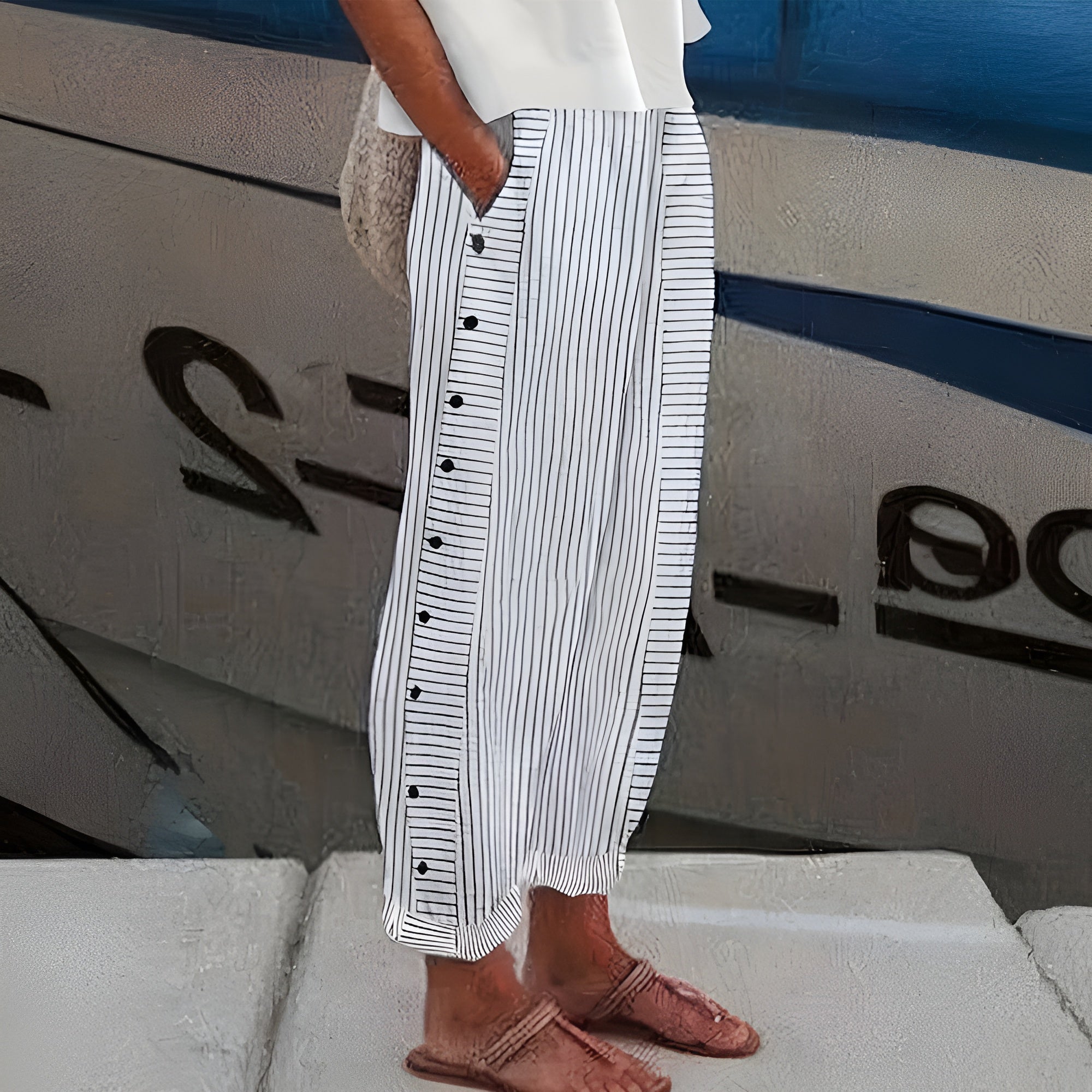 Dagny | Pantalones ligeros de lino