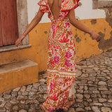 JESSA™ - Vestido Maxi de Colores