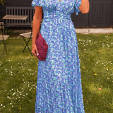 PAULINE™ - Vestido Largo con Estampado Floral