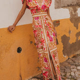 JESSA™ - Vestido Maxi de Colores
