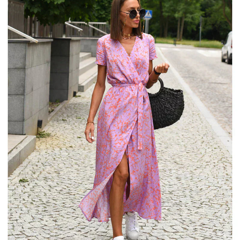 SUZANNE™ - Vestido elegante con escote en V