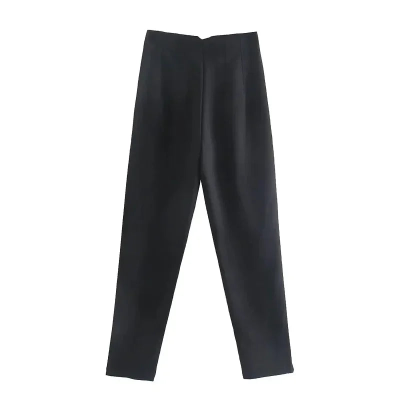 Morgana | Pantalón de oficina de talle alto