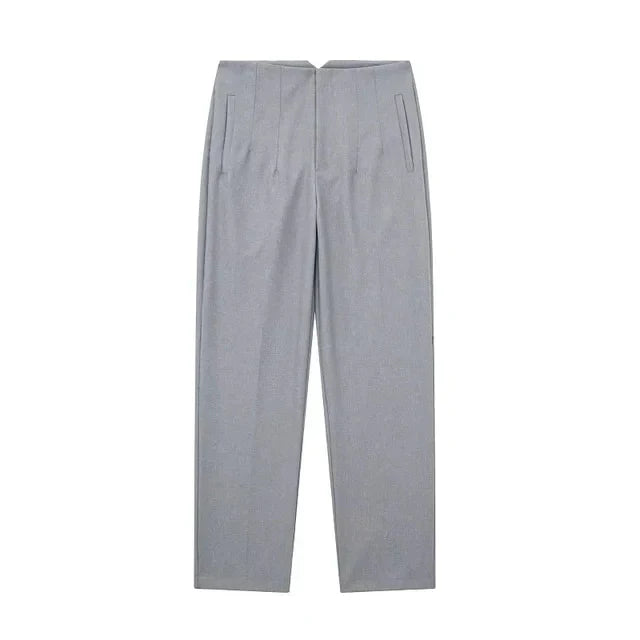 Morgana | Pantalón de oficina de talle alto