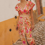 JESSA™ - Vestido Maxi de Colores