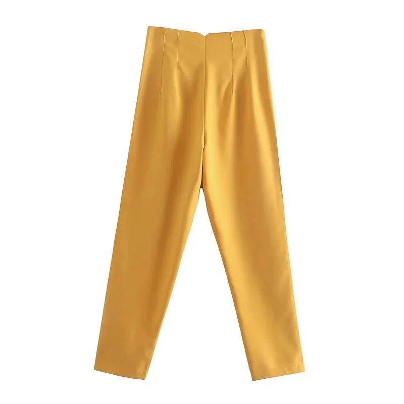 Morgana | Pantalón de oficina de talle alto